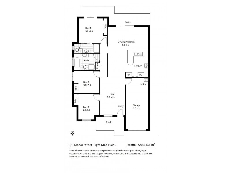 3/8 Manor Street, Eight Mile Plains QLD 4113 Floorplan