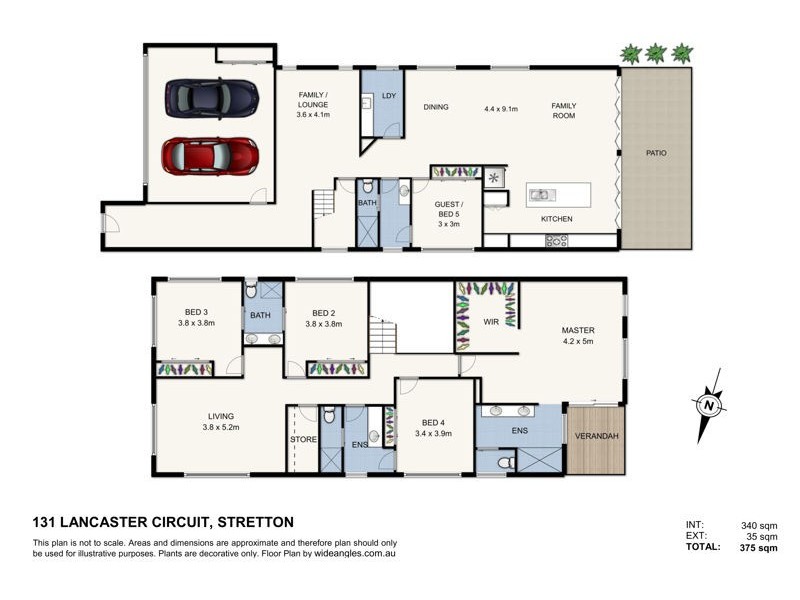 131 Lancaster Circuit, Stretton QLD 4116 Floorplan