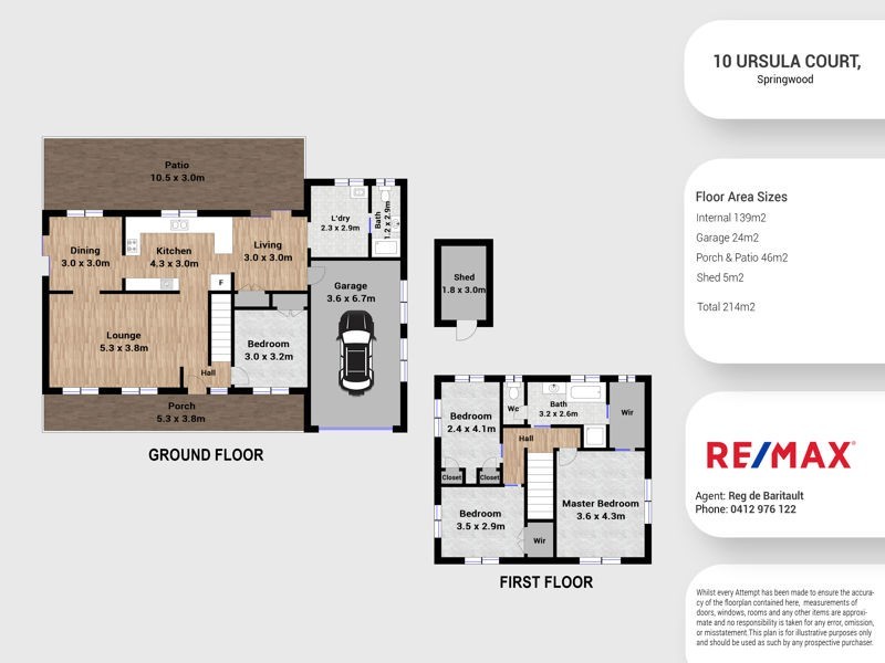 10 Ursula Court, Springwood QLD 4127 Floorplan