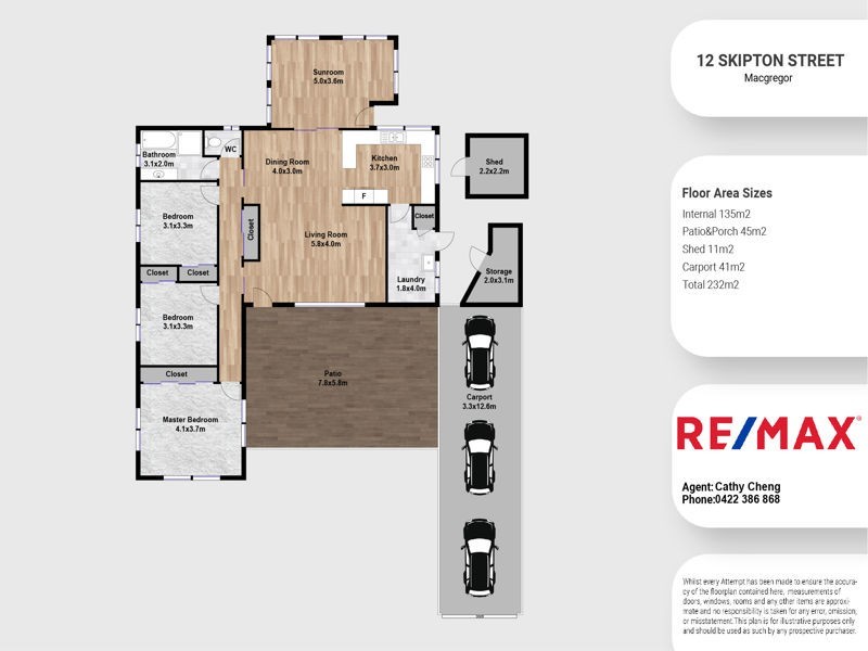 12 Skipton Sreet, Macgregor QLD 4109 Floorplan