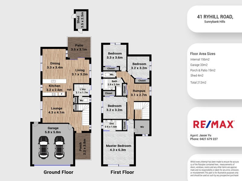 41 Ryhill Road, Sunnybank Hills QLD 4109 Floorplan