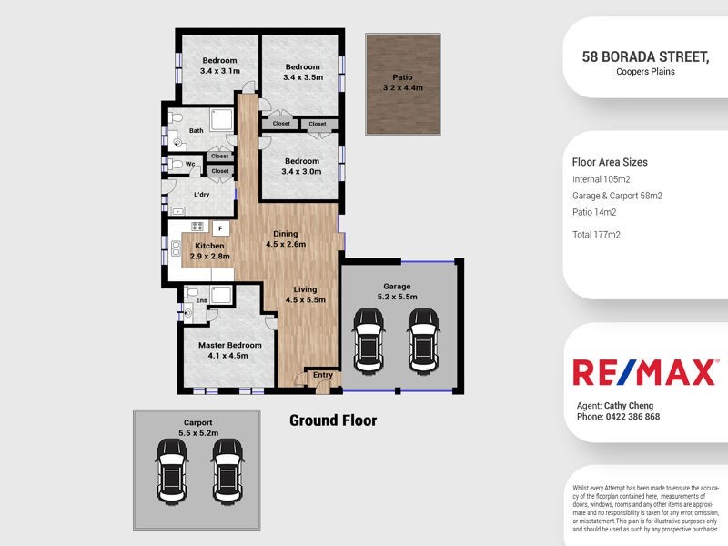 58 Baroda St, Coopers Plains QLD 4108 Floorplan