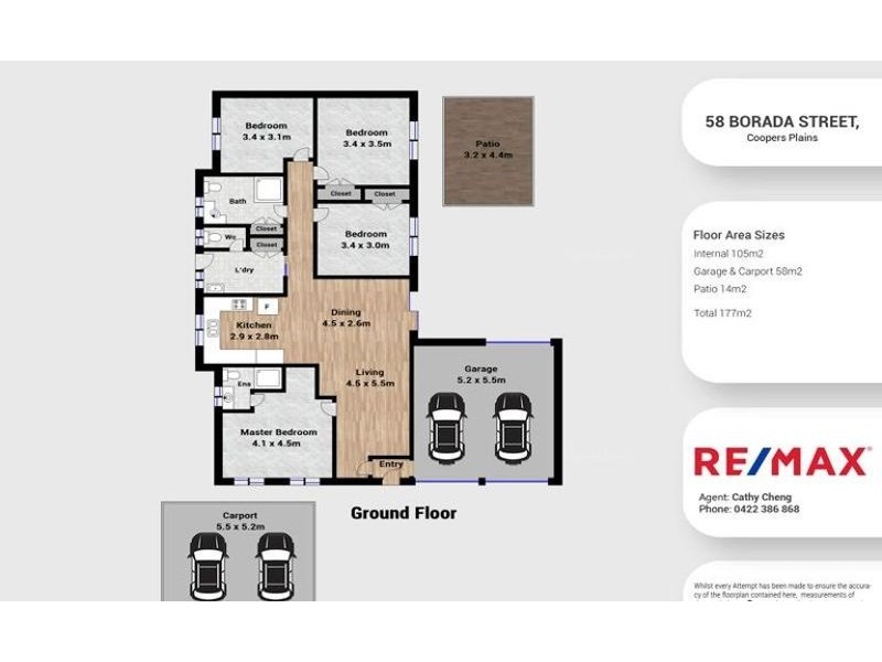 58 Baroda, Coopers Plains QLD 4108 Floorplan