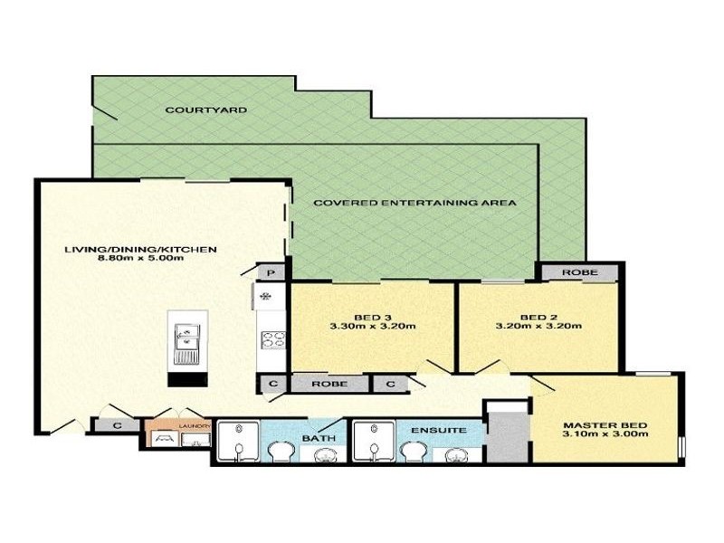 2/2242 Logan Road, Upper Mount Gravatt QLD 4122 Floorplan
