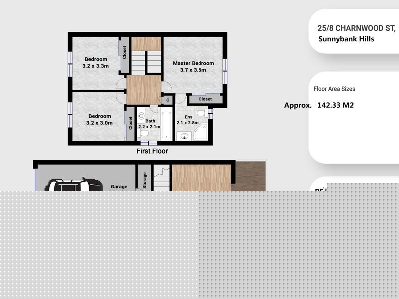 25/8 Charnwood Street, Sunnybank Hills QLD 4109 Floorplan