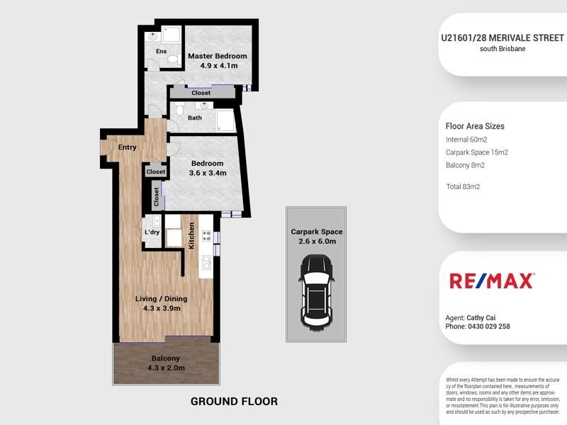 21601/22-28 Merivale Street, South Brisbane QLD 4101 Floorplan