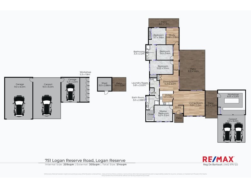 751-755 Logan Reserve Road, Logan Reserve QLD 4133 Floorplan