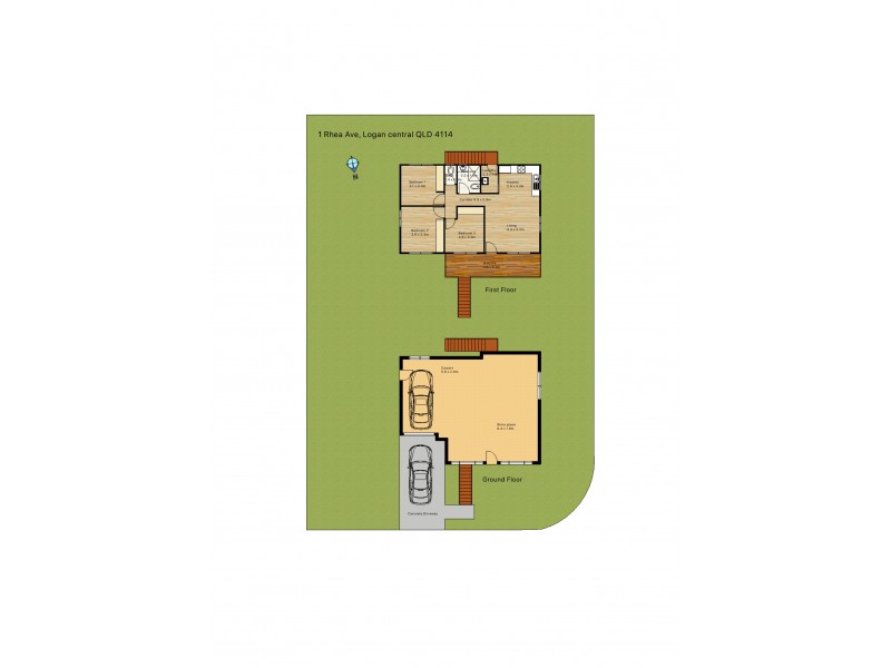 1 Rhea Aveune, Logan Central QLD 4114 Floorplan