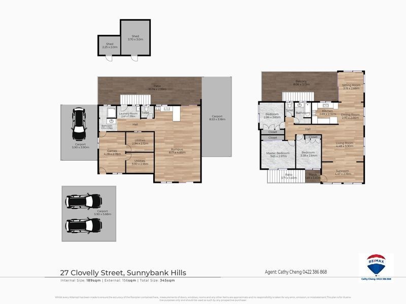 27 Clovelly Street, Sunnybank Hills QLD 4109 Floorplan