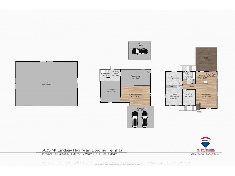 3635 Mount Lindesay Highway, Boronia Heights QLD 4124 Floorplan