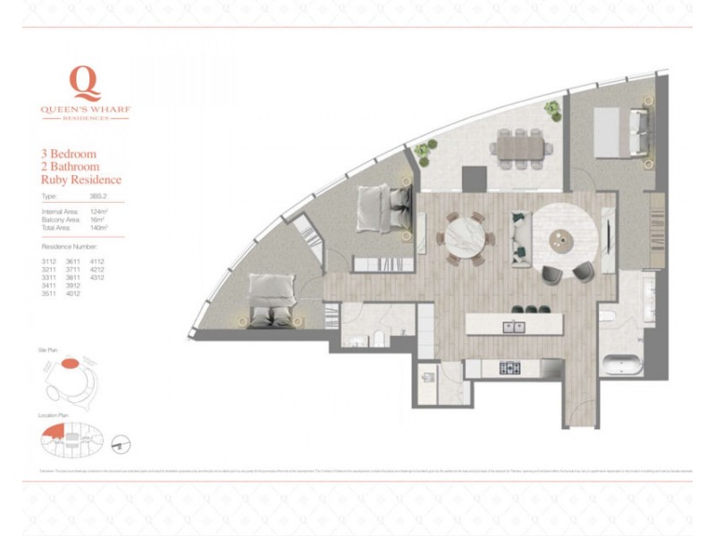 3112/8 Margaret Street, Brisbane City QLD 4000