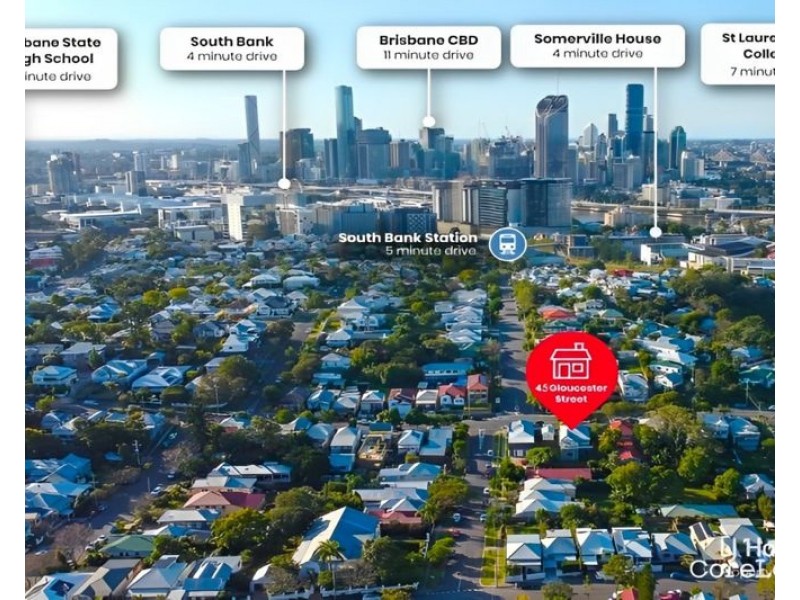 45 Gloucester ST, Highgate Hill QLD 4101