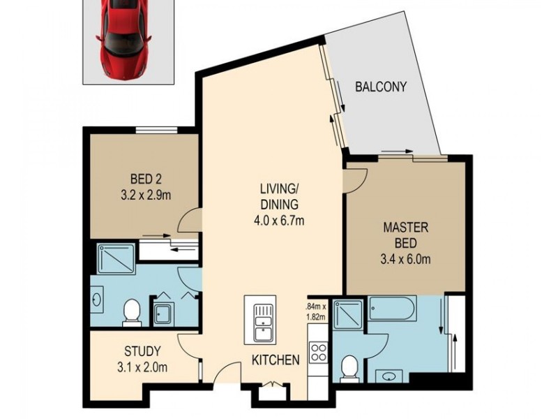 1601/100 Quay ST, Brisbane City QLD 4000