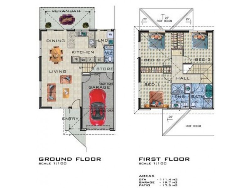 50/71-77 Goodfellows Rd, Kallangur QLD 4503 Floorplan