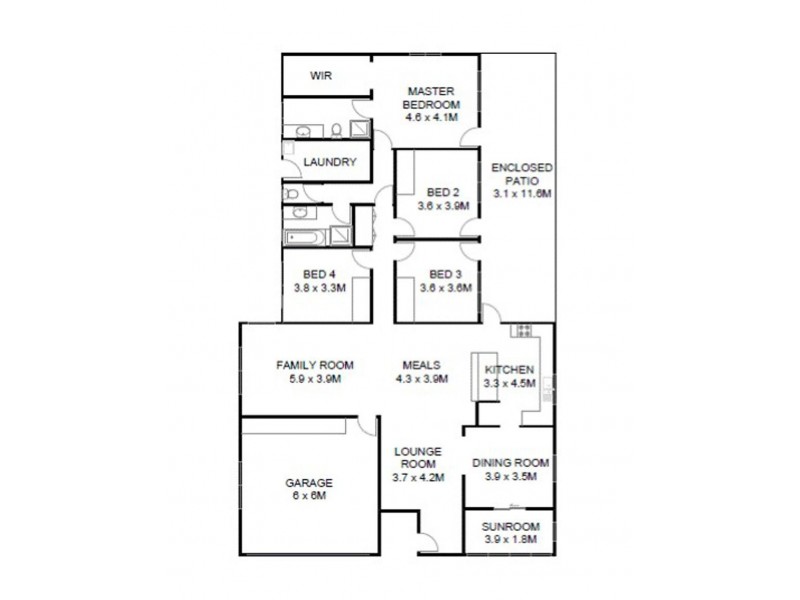 21 Tahiti St, Taigum QLD 4018 Floorplan