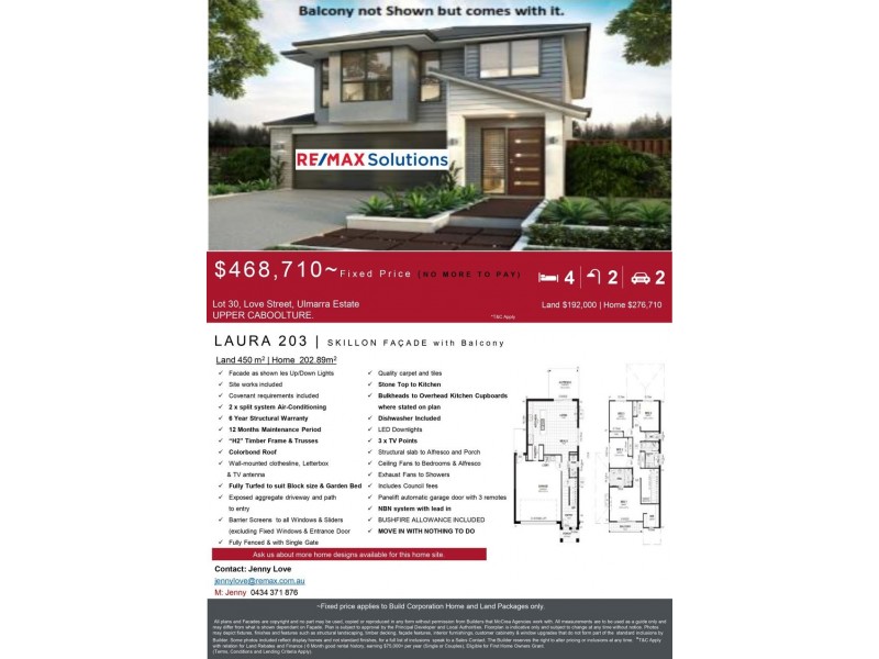 Lot 30 Love Street, Ulmarra Reserve, Upper Caboolture QLD 4510