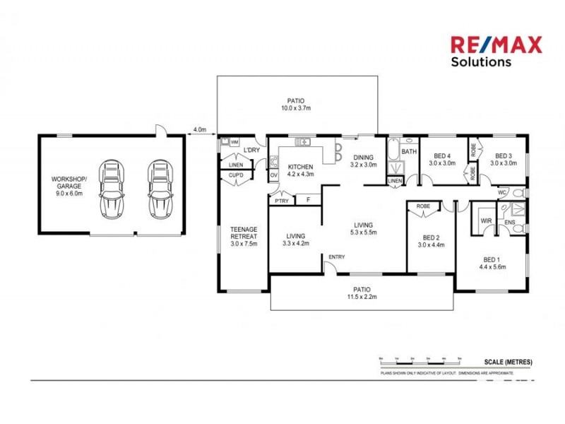 2-8 Honeyflower Place, Caboolture QLD 4510 Floorplan