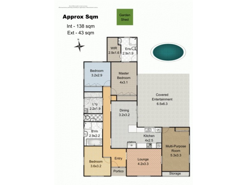 4 Marx St, Mcdowall QLD 4053 Floorplan