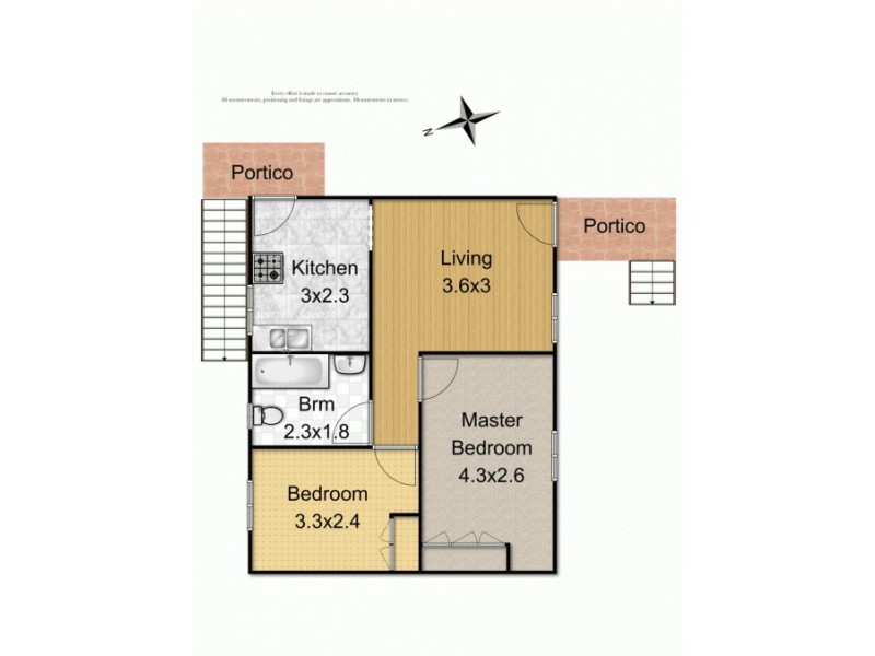 Units 1-4, 15 Jason St, Red Hill QLD 4059 Floorplan