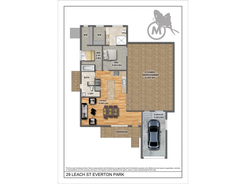 29 Leach St, Everton Park QLD 4053 Floorplan