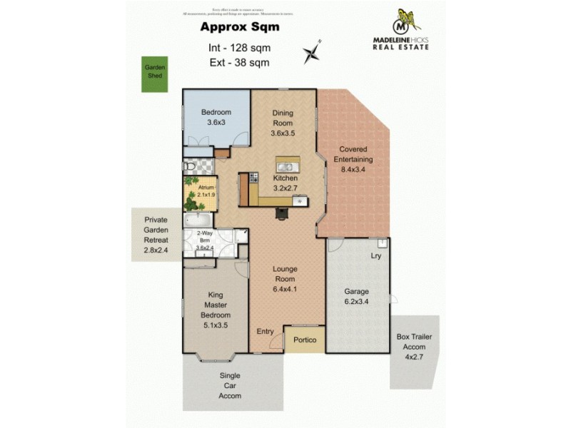 8 Streep Place, Mcdowall QLD 4053 Floorplan