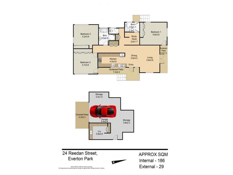 24 Reedan Street, Everton Park QLD 4053 Floorplan