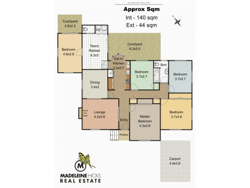 29 Zeitoun Street, Mitchelton QLD 4053 Floorplan