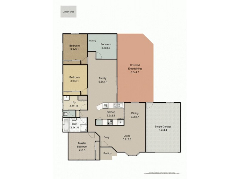 6 Woodvale Court, Everton Hills QLD 4053 Floorplan