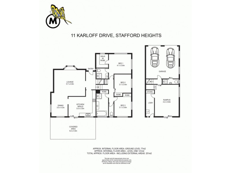 11 Karloff drive, Stafford Heights QLD 4053 Floorplan