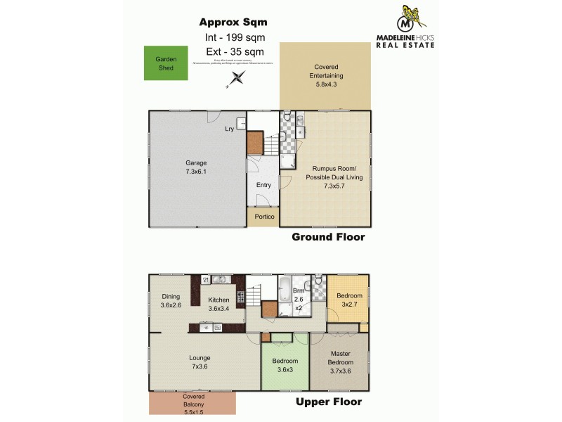 2 Hoffman Street, Mcdowall QLD 4053 Floorplan