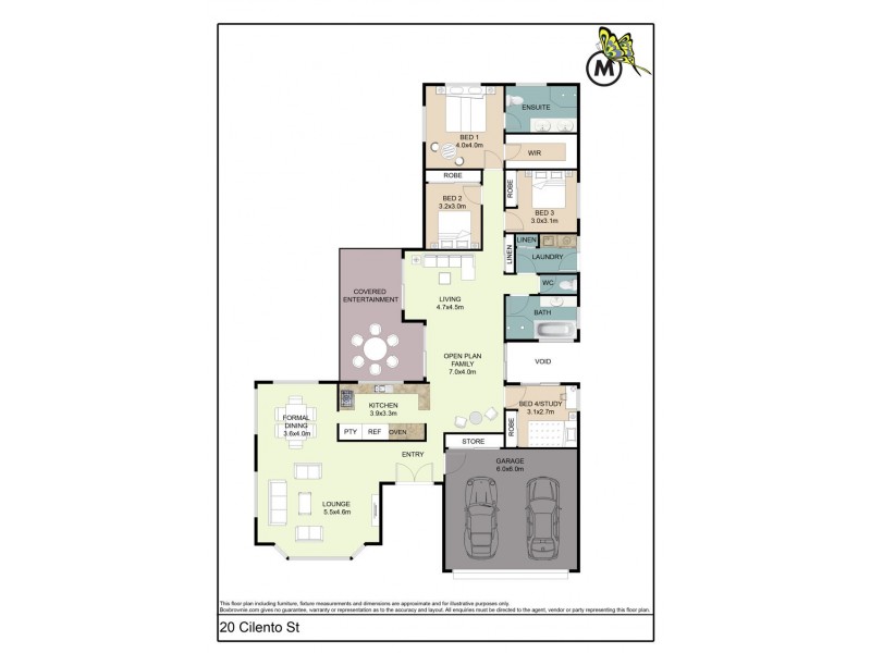 20 Cilento Street, Mcdowall QLD 4053 Floorplan