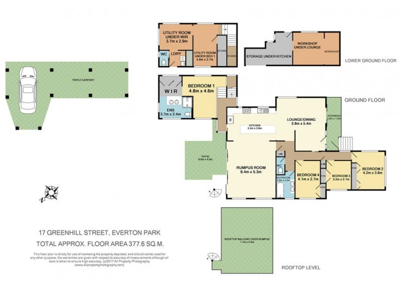 17 Greenhill Street, Everton Park QLD 4053 Floorplan