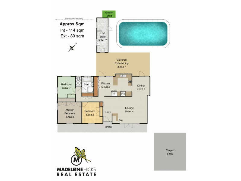 33 Heatherlea St, Brendale QLD 4500 Floorplan