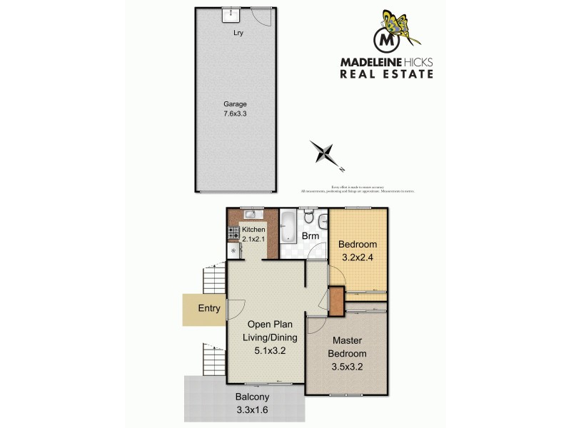 3/33 Bayliss Street, Toowong QLD 4066 Floorplan