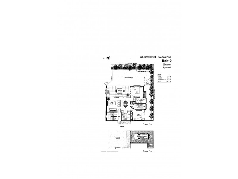2/59 Sizer Street, Everton Park QLD 4053 Floorplan