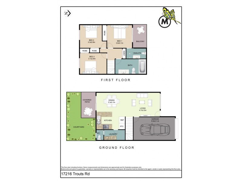 17/216 Trouts Road, Mcdowall QLD 4053 Floorplan