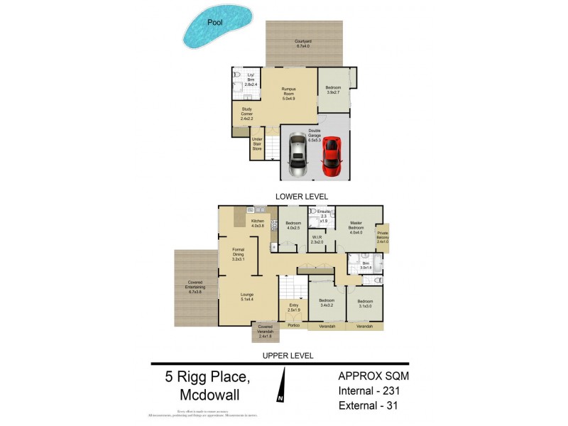5 Rigg Place, Mcdowall QLD 4053 Floorplan