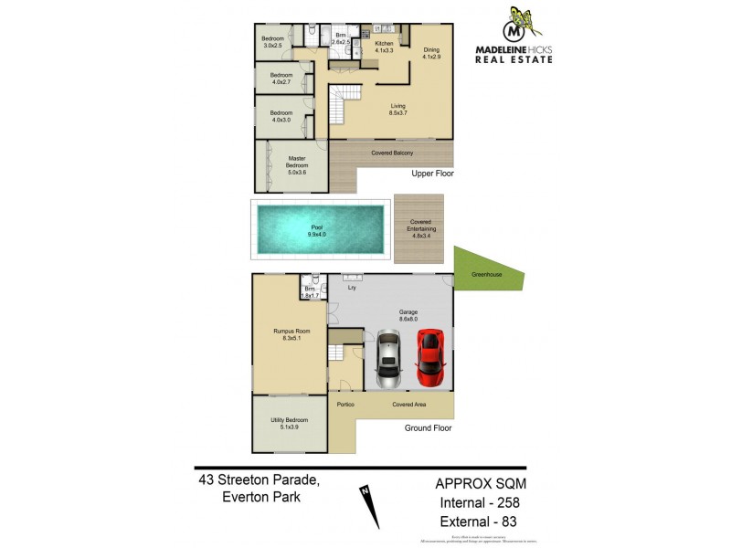 46 Streeton Parade, Everton Park QLD 4053 Floorplan