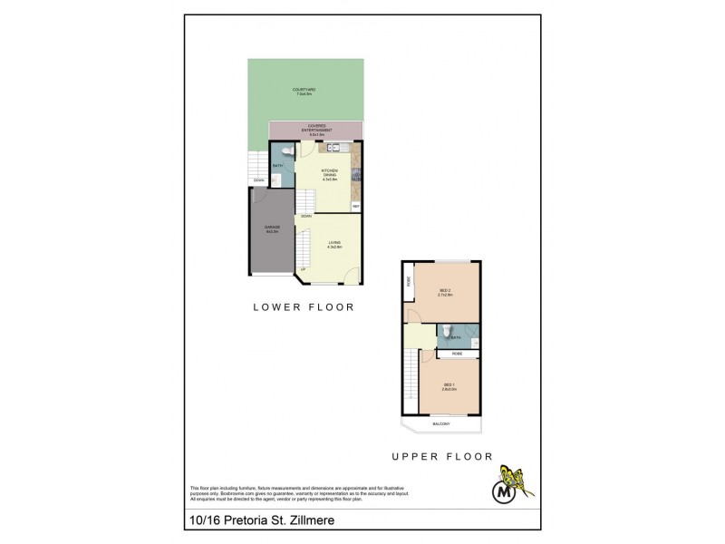 10/16 Pretoria Street, Zillmere QLD 4034 Floorplan