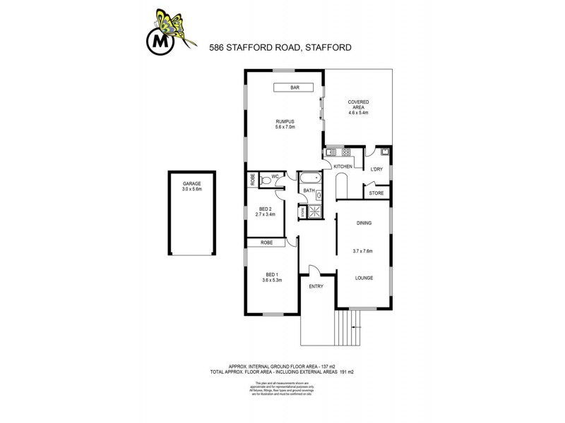 586 Stafford Road, Stafford QLD 4053 Floorplan