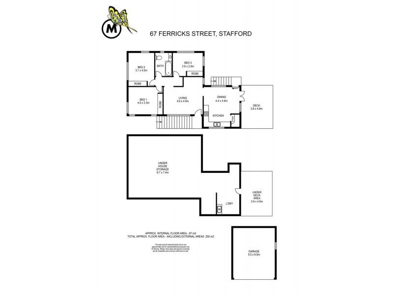 67 Ferricks Street, Stafford QLD 4053 Floorplan