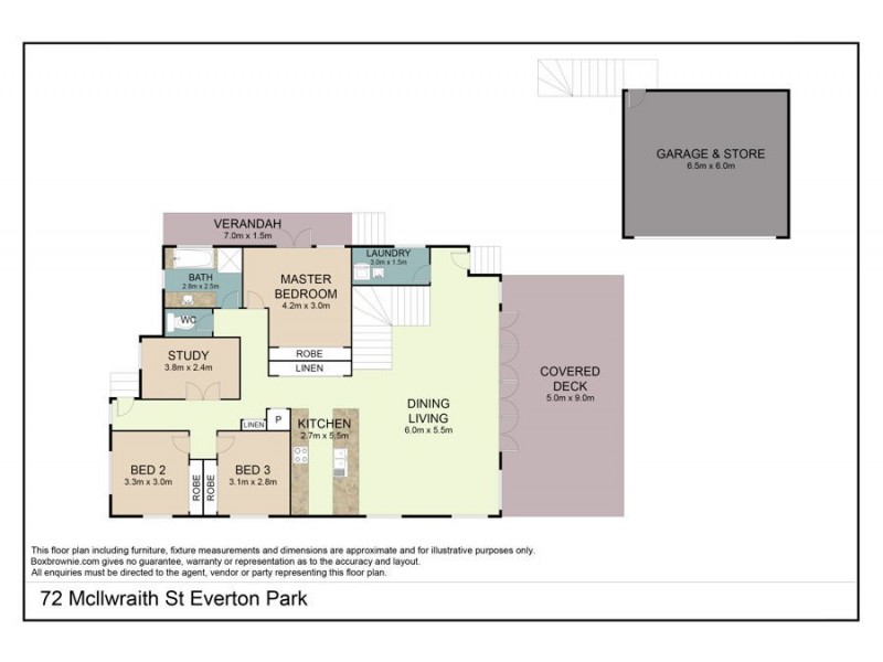 72 Mcilwraith Street, Everton Park QLD 4053 Floorplan