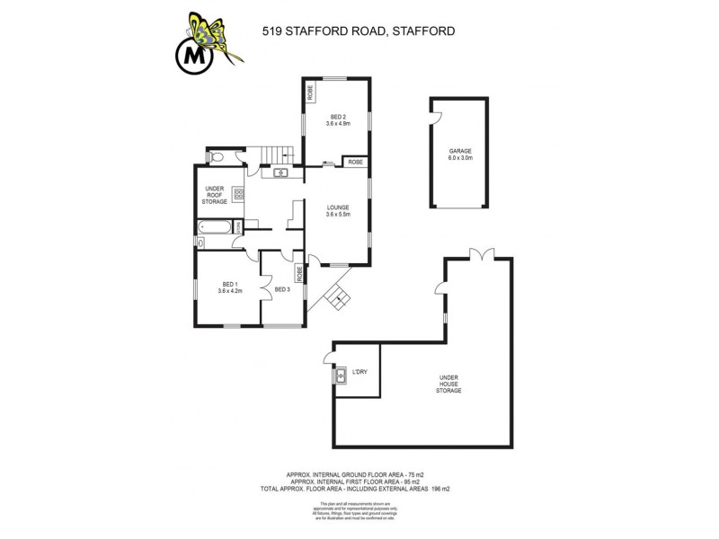 519 Stafford Rd, Stafford QLD 4053 Floorplan
