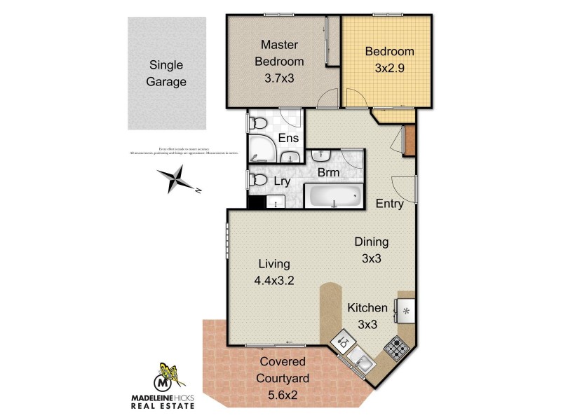 1/24 Terrace Street, Newmarket QLD 4051 Floorplan