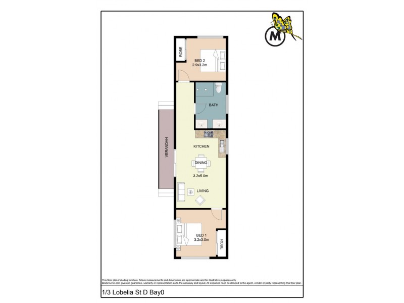 1/3 Lobelia Street, Deception Bay QLD 4508 Floorplan
