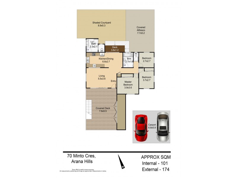 72 Minto Cres, Arana Hills QLD 4054 Floorplan