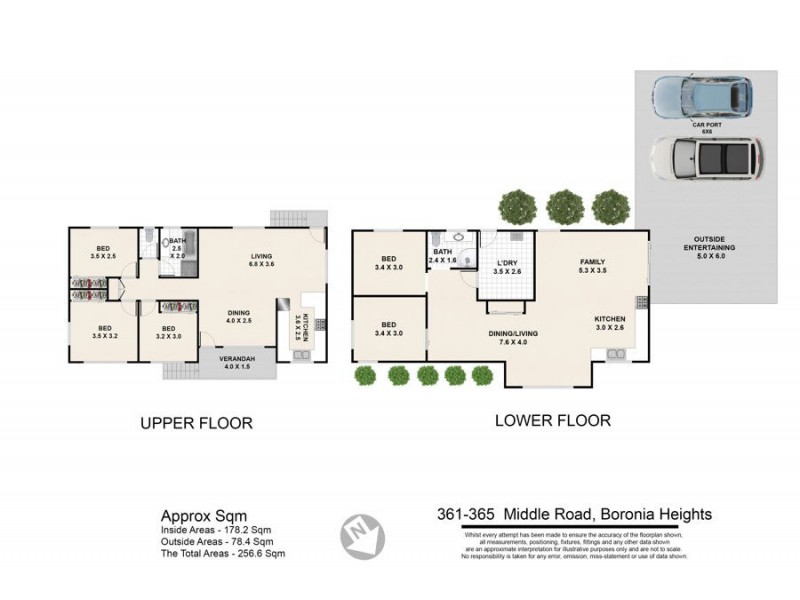 361 Middle Road, Boronia Heights QLD 4124 Floorplan