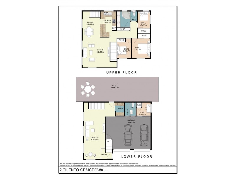 2 Cilento Street, Mcdowall QLD 4053 Floorplan