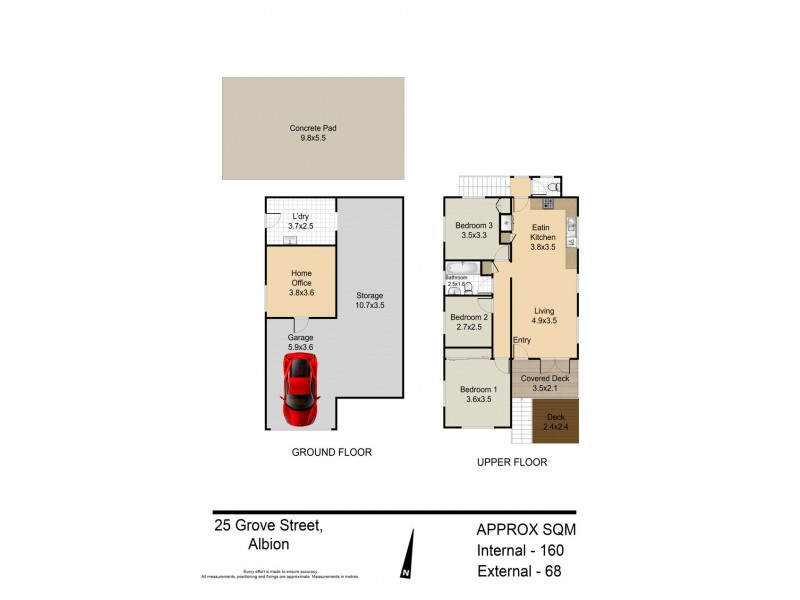 25 Grove Street, Albion QLD 4010 Floorplan