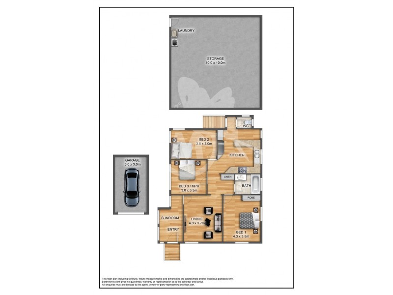 17 Booker Street, Keperra QLD 4054 Floorplan